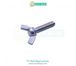 Stainless Steel : SUS 304 Wing Bolt DIN316 / Baut Kuping